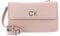 Calvin Klein Re-Lock Double Xbody With Flap Spring Rose