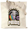 Hey!Print Can't Hide My Pride Jutebeutel Stoffbeutel Canvas LGBT Gay Rainbow LGBTQ Pride Queer Homosexuell CSD Pride Month