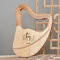 FCSHFC 27 Saiten Harfe Instrument Anfänger 32 Saiten Tragbar Zither Instrument Musik Lyre Harfe Mit Gigbag, Stimmschlüssel, Ersatzsaite Und Handbuch (Color : 27-string, Size : Sets)