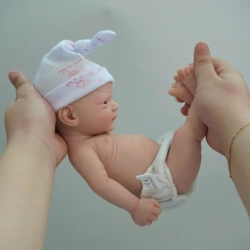 MYREBABY - Bambola per bambini in silicone per il corpo intero da 30,5 cm, motivo: bambini di Alisa realistici e rinati, Surprice
