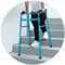 Wzmazingly Gehhilfe Faltbar, Gehhilfe Für Treppe, Aluminium Leichtgewicht Gehwagen Mobility Aid Für Senioren, Höhenverstellbar, Tragfähigkeit 180kg