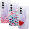 GEJEFA Cover per Oppo A80 5G, 3 Pack Sottile Morbido TPU Bumper Silicone Antiurto Protettiva Custodia per Oppo A80 5G con Disegni Cuore