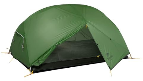 Naturehike Mongar 2-Personen-Zelt für Rucksackreisen, 3 Jahreszeiten, freistehendes, leichtes Wanderzelt für Outdoor-Aktivitäten