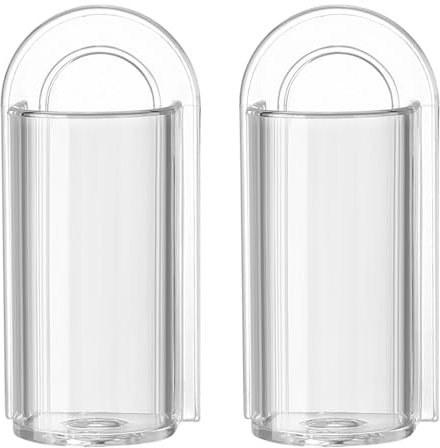 2 PzPorta Spazzolino Elettrico da Muro, Porta Dentifricio Spazzolino Elettrico, Portaspazzolino da Muro, Portaspazzolini Porta Spazzolini da Denti Autoadesivo senza Foratura per Casa Bagno