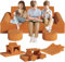 Spielsofa Kindersofa mit 14PCS Modul,Modulare Kinderspielcouch,Kindersofa aus Schaumstoff Bausteine,Spielsofa für Kinder & Kindersessel,Kuschelecke im Kinderzimmer,zum Spielen,Kreativsein,Schlafen