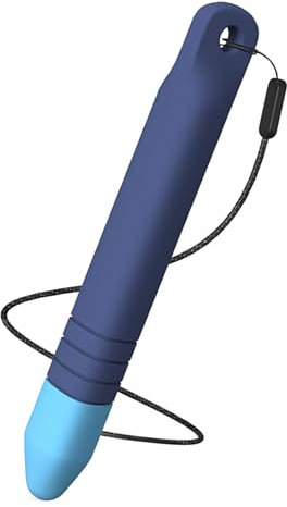 Tablet Pens, Touchscreen Pen, Smooth Glide Pocket Size Silicone Grip Accurate Input Compact Design Easy Carry Ergonomic with Lanyard, Tablet Accessories for Gadgets