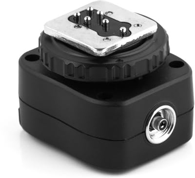 Professioneller Blitzschuh-Adapter TF324 blinkender Blitzschuh-Adapter mit PC-Sync-Port für F58AM F42AM F56AM
