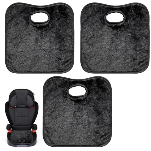 3Pcs Car Seat Protector Potty Training,Potty Training Car Seat Protector for Toddler Baby Kids(Black)