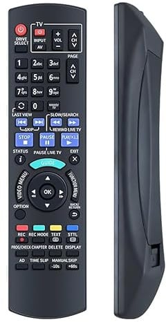 N2QAYB001059 Replacement Remote Control for Panasonic DMR-EX97 DMR-EX97EB DMR-EX97EB-K DVD Recorder DVD Player