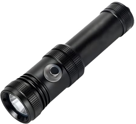Bomefoi Lampe de Plongée,4 Modes Étanche Éclairage Subaquatique | Éclairage Subaquatique | Pour Pêche Camping Randonnée Extérieur Maison