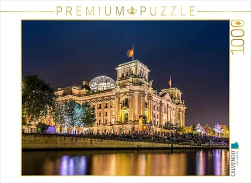 CALVENDO Puzzle Berlin Reichstag | 1000 Teile Lege-Größe 64 x 48 cm Foto-Puzzle für glückliche Stunden