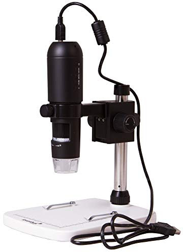 Microscopio Digital Levenhuk DTX TV con Cámara de 3 Mpx y Software, Compatible con Windows y Mac OS