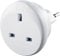 Go Travel UK to Swiss Earthed Compact Travel Adaptor (Adapter Ref 534)