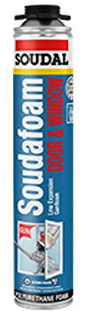 Soudal Soudafoam Gap Filler Window & Door XTRA Gun Grade - 750ml