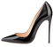 EDEFS Damen Klassische Pumps Bequeme High Heels Elegante Schuhe Spitze Stiletto Pumps Schwarz Größe EU39