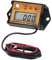 Jayron Digital Maintenance Reminder Tachometer Hour Meter Resettable Partial Timer Waterproof For Small Gasoline Engine Generator Lawn Mower Snowmower Chainsaw Tractor Marine Outboard ATV