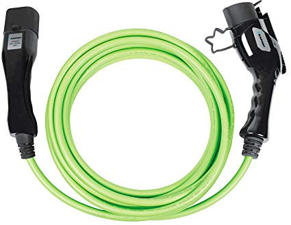 Blaupunkt Cavo di Ricarica per Auto elettrica da 8 Metri, Tipo 1 (A1P32AT1), da 110/250 V (32 Amp) e 7,4 KW (monofase)