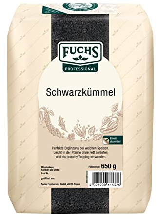 Fuchs Professional Schwarzkümmel, 650 g