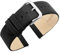 Eichmüller Uhrenarmband Nahtlos Nappaleder Kalbsleder in 10/12/14/16/18/20 mm (Schwarz, 14 mm)
