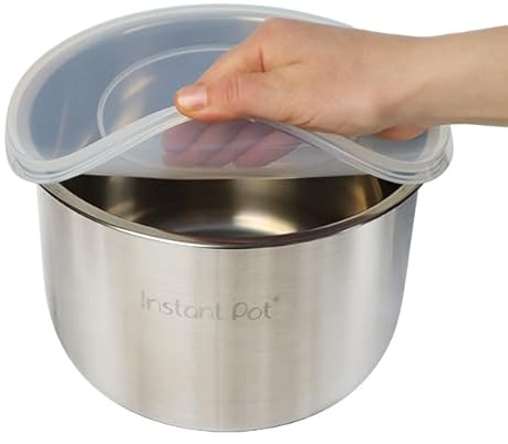 EcoPeaceful Silicone LId For Instant Pot 5-6 Quart - 100% Pure Silicone