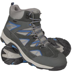 Mountain Warehouse Rapid Mens Waterproof Walking Boots | Breathable & Durable Rain Footwear, Deep Lugs for Great Grip, Cushioned Footbed for All-Day Comfort, Idea for Hiking, Walking