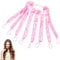 Heatless Curling Rod,Octopus Heatless Curling Rod Headband,Soft No Heat Hair Curlers,No Heat Wave Hair Curlers Styling Tools,for Overnight DIY Hair Styling Tools (Pink)