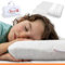 RUGUIES Bamboo-Almohada para Niños de Viscoelástica Transpirable-Cojín Infantil-Funda Lavable de Algodón Orgánico de Bambú-Oeko-Tex-De 1 a 10 años XL (58x32x7cm)-Bolsa Viaje Incluída.