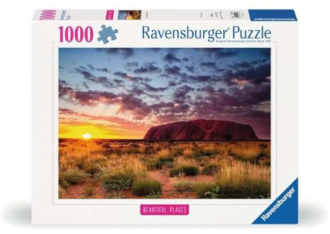 Ravensburger Puzzle 12000048 - Ayers Rock in Australien - 1000 Teile Puzzle für Erwachsene und Kinder ab 14 Jahren, Landschaftspuzzle