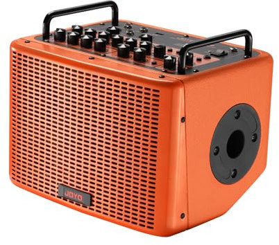 SHUAIGUO-1 40W Acoustic Guitar Speaker Rechargeable Portable Electric Guitar Amp OTG/Type-C Jack Reverb Chorus Delay Guitar Microphone Dual Channel 3.5mm Interfaces for Live Streaming Recording Stage