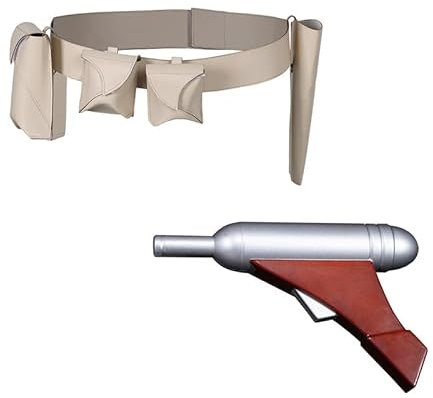 Lixinya Prinzessin Gürtel Holster Cosplay Outfit Blaster Prop Zubehör Waistpack Outfits Halloween Karneval Suit Cosplay Kostüm M