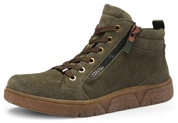 ARA Damen Sneaker Courtyard Taiga Taiga, schwarz | Schnürschuhe, Blau, Reißverschluss, seitlicher Reißverschluss, Komfort, Damen, Schuhe