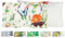 JACK Outdoor Lounge Kissen 30x50cm Motiv Dekokissen inkl. Füllung Wasserfest Sitzkissen Garten Stuhl, Farbe:Sommerwiese