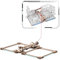 ROKR 3D Puzzle Erwachsene Murmelbahn Verbindungsset KugelbahnErweiterungssatz Geschenkidee für Männer(LG01)