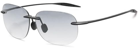 VEVESMUNDO Bifokale Sonnenlesebrillen Getönte Randlos Lesebrille Lesehilfe Pilotenbrille mit Sonnenschutz(1 Stück Grau Linsen Sonnenlesebrille, +2.5)
