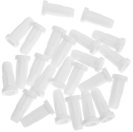 HEMOTON 40 Piezas Manguitos De Goma Para Ruedas De Cuna Fundas Protectoras Para Pies De Cuna Tapas Para Habitaciones Infantiles