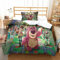 QRWEW Toy Story Bettbezug Set Bettwäsche Kinderbettwäsche Reißverschluss Mit Kissenbezug Betten Set Für Jugendliche Kinder Schlafzimmer Single（135x200cm）