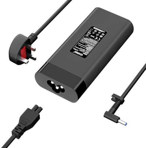 LZUMWS 150W AC Adapter For HP Laptop Charger 19.5V/7.7A Power Supply with 4.5x3.0mm Tip Compatible With HP Victus/OMEN 15 17 /Pavilion Gaming/ZBook Fury/Studio