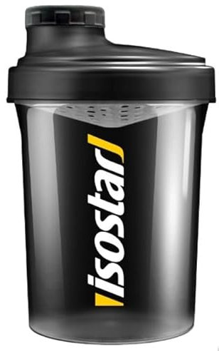 ISOSTAD Isostar Shaker 500 ml, frullatore con colino integrato, facile da usare, per frullati senza grumi