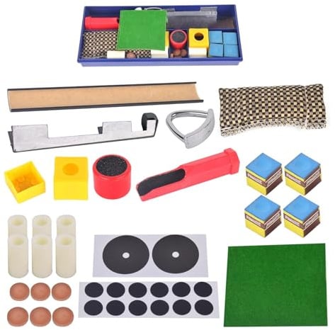 Zestivra Billard-Reparatur-Set – Ersatz für Pool-Sticks, tragbare Zangen