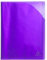 Exacompta - Réf. 85876E - 1 Protège-documents Iderama - 40 pochettes cristal lisse - 80 vues - pour A4 - dim 24 x 32 cm - couverture en polypro semi-rigide - couleur violet