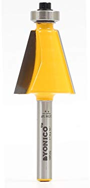 Yonico 13912q 15 Degree Bevel Edge Forming Router Bit 1/4-Inch Shank