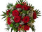 Flora Trans Blumenstrauß Versand mit Roten Rosen -Du an meiner Seite-