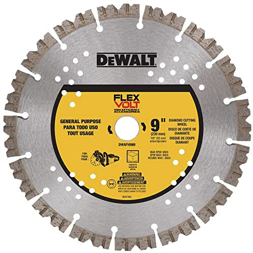 DEWALT 9in. FLEXVOLT Diamond Cutting Wh