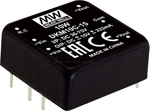 Mean Well DKM10E-12 DC Converter Module 416mA 10W Number of Outputs: 2 x