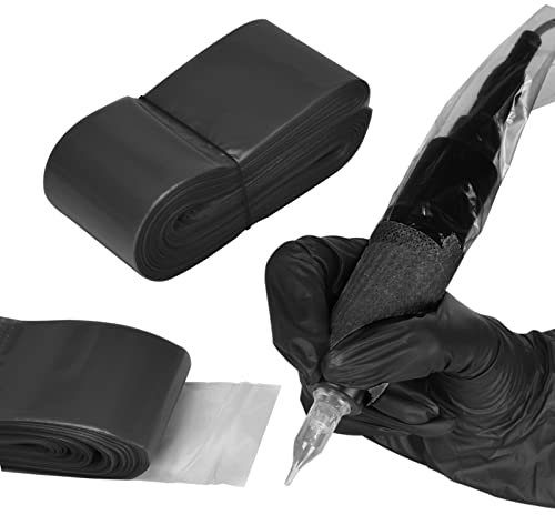 ATOMUS 100 Stück Black Einweg Tattoo Clip Cord Sleeves Cover Bags Tattoo Pen Maschine Tasche Plastik Tattoo Maschine Zubehör