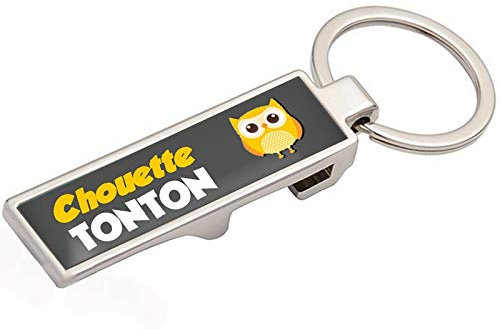 Décapsuleur Tonton - Idée Cadeau Tonton - Porte clés Tonton - Cadeau Original Tonton - Anniversaire Tonton - Oncle