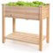 empasa Hochbeet 'Raise 1 S' aus Holz Blumenkasten Pflanzkübel Frühbeet Kräuterbeet