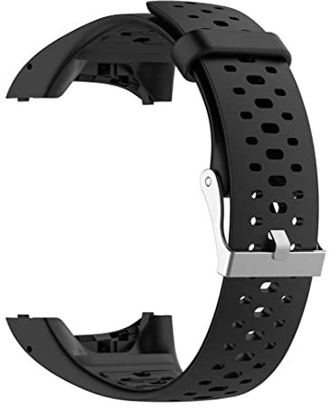 Bracelet Compatible avec Polar M400/M430, Bracelets en Silicone de Remplacement Compatible avec Polar M400/M430, Noir
