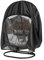 Tocawe Hanging Chair Cover, Waterproof Egg Chair Cover with Drawstring/Zipper for Patio Garden Swing Chair/Hanging Chair/Rocking Chair—Black (200 * 230CM)