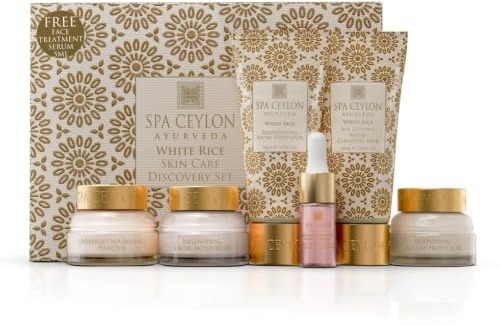 SPA CEYLON WHITE RICE - Nährende Tagespflege mit UV-Filtern, 50 g | Einziehende Tagescreme mit Reiskleieöl, Niacinamid, Süßholz, grünem Tee sowie mineralischen und organischen UV-Filtern